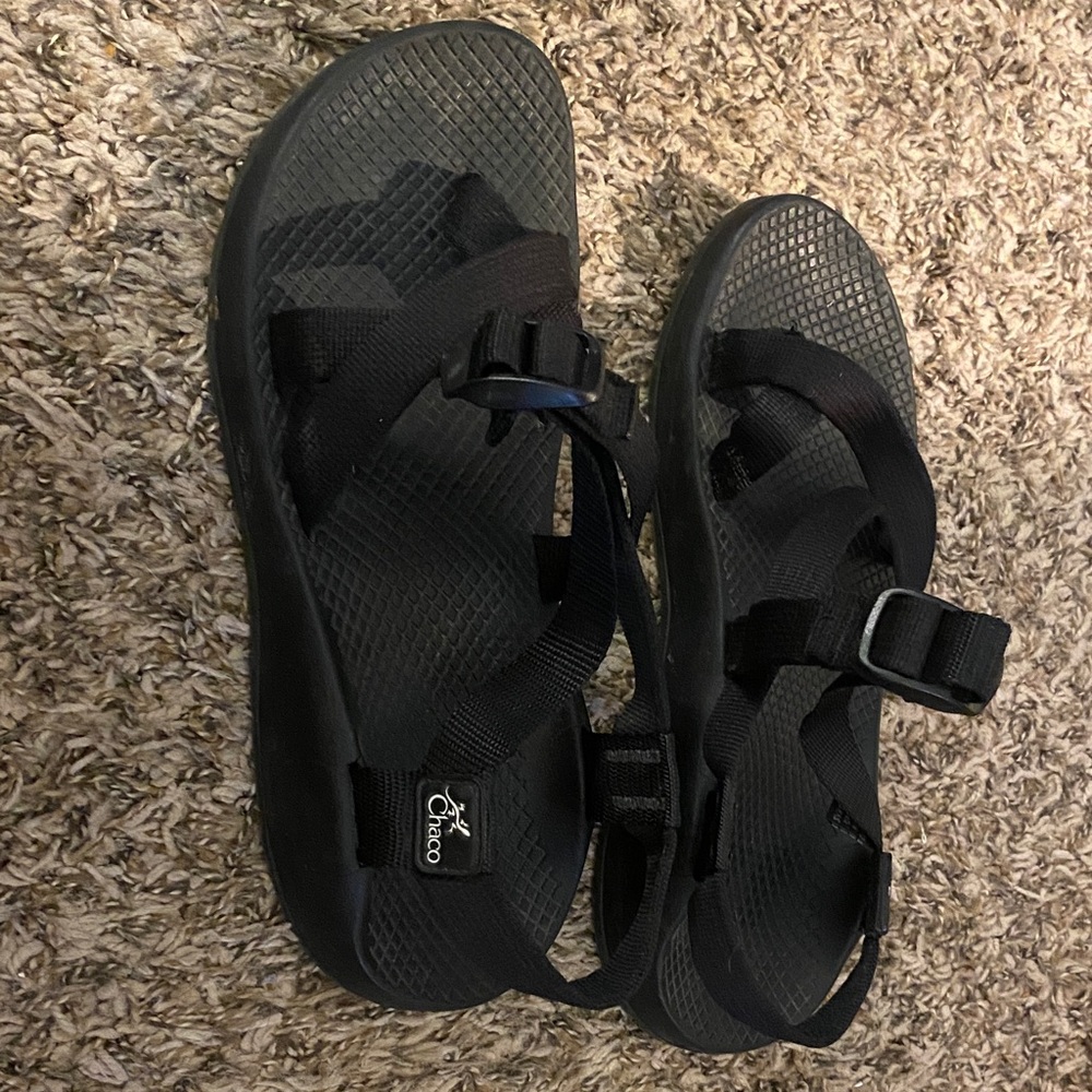 Chaco Classic Black Adjustable Sandals